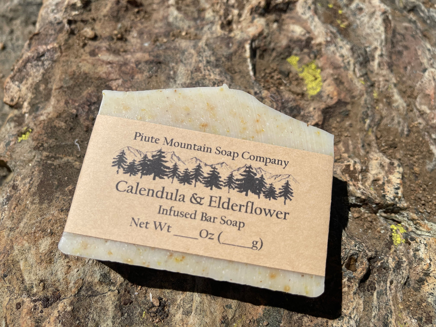 Calendula & Elderflower Infused Bar Soap