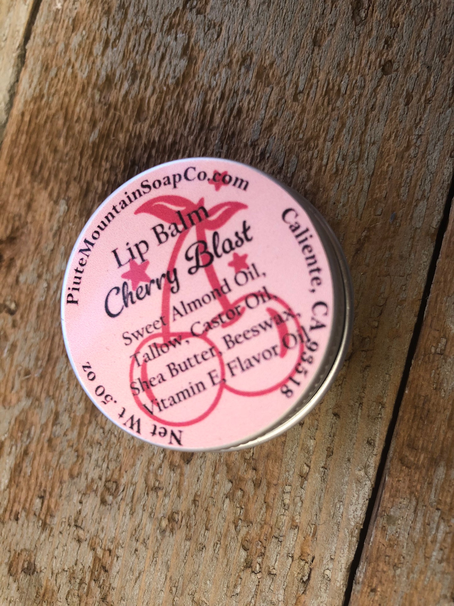 Tallow Lip Balm in Tins