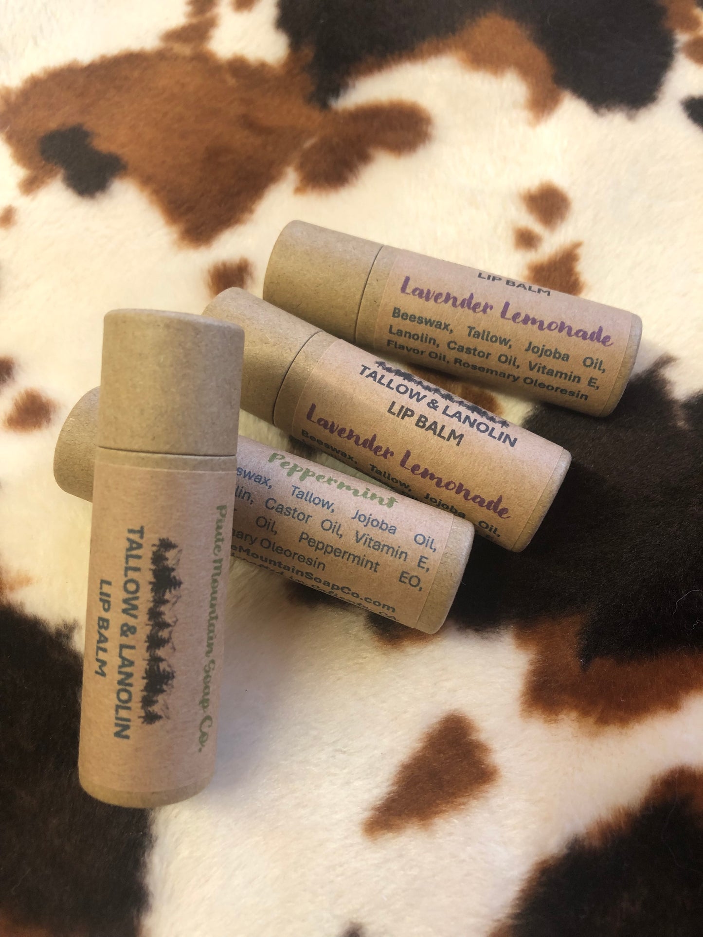 Tallow and Lanolin Lip Balm
