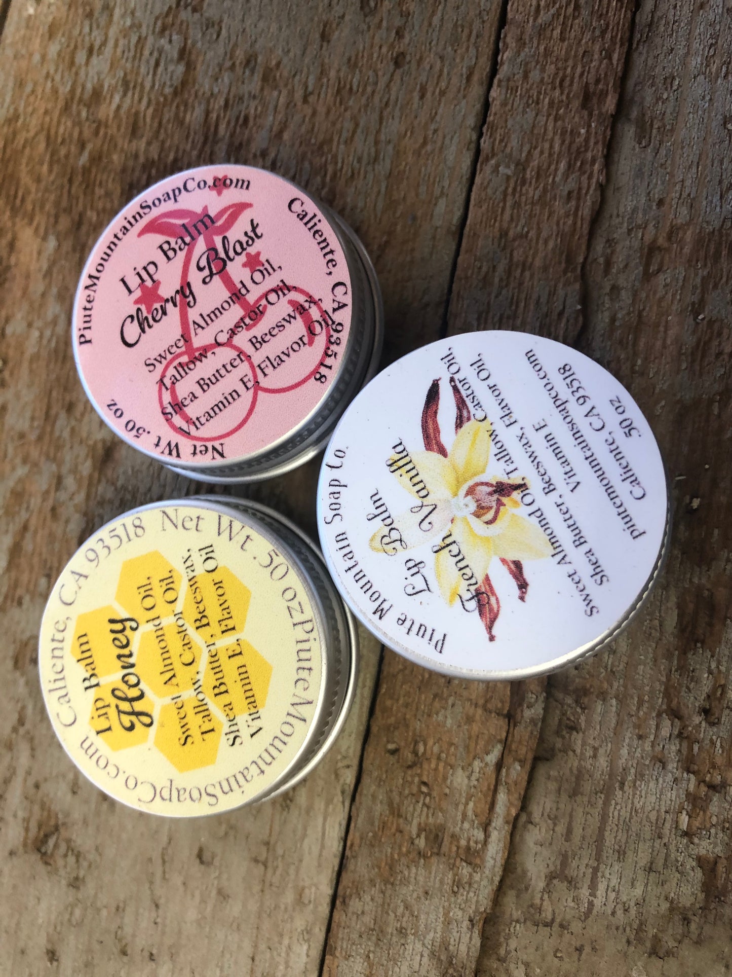 Tallow Lip Balm in Tins