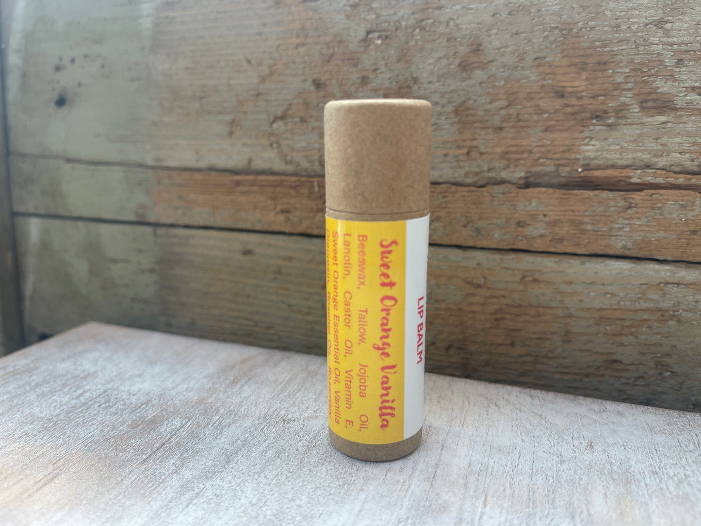 Tallow and Lanolin Lip Balm