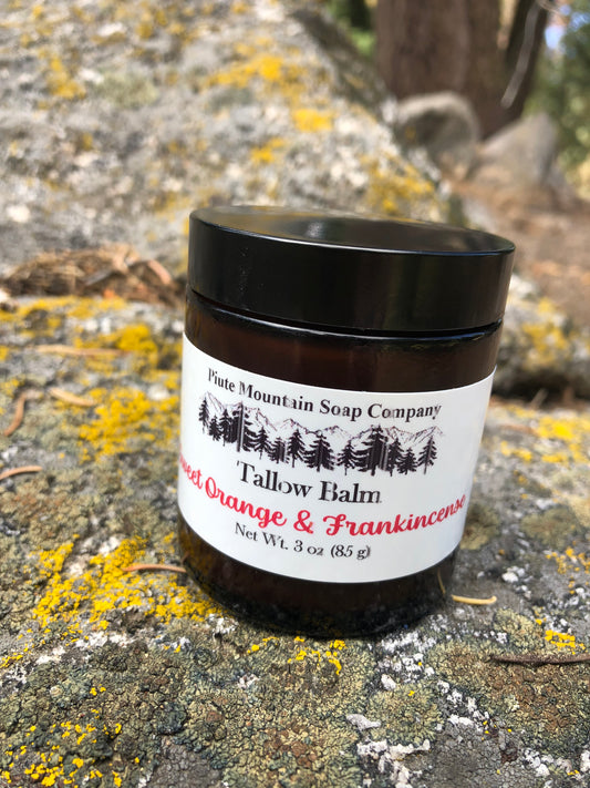 Tallow Balm Sweet Orange and Frankincense