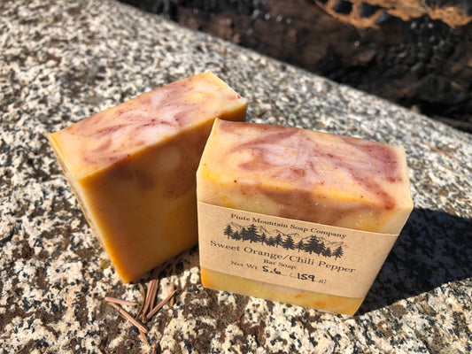 Sweet Orange & Chili Pepper Bar Soap