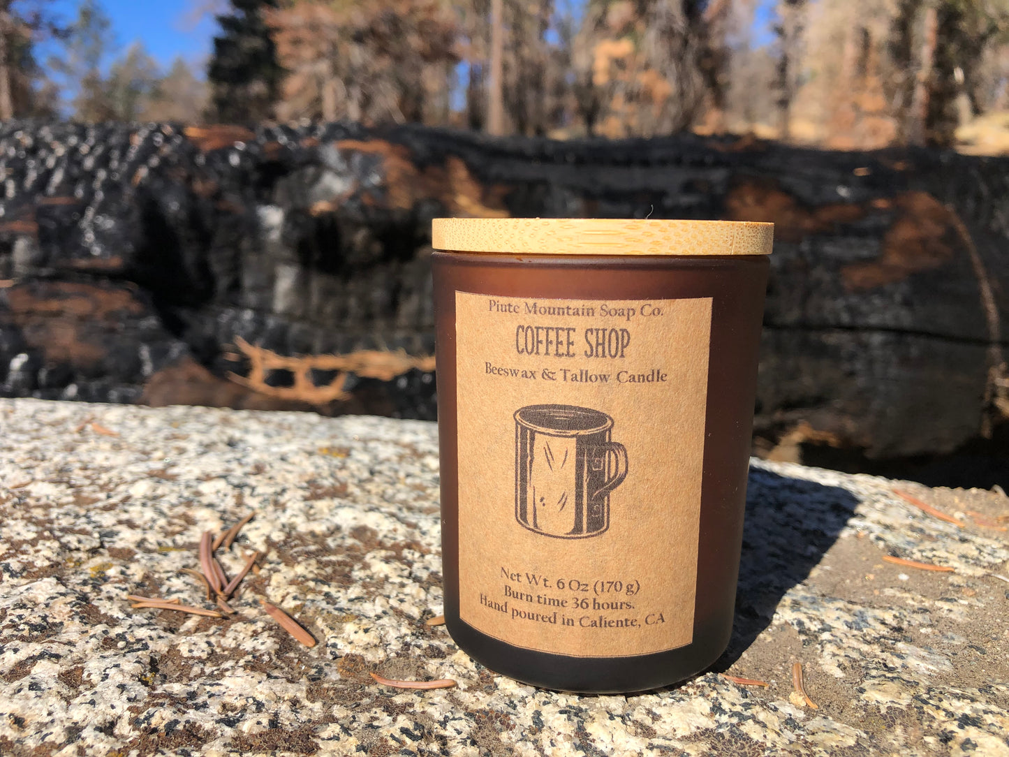 Coffee Shop Beeswax and Tallow Candle