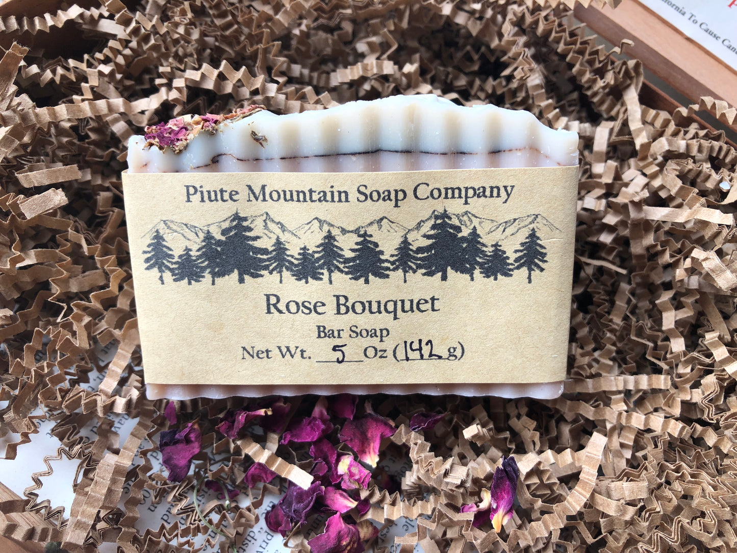 Rose Bouquet Bar Soap