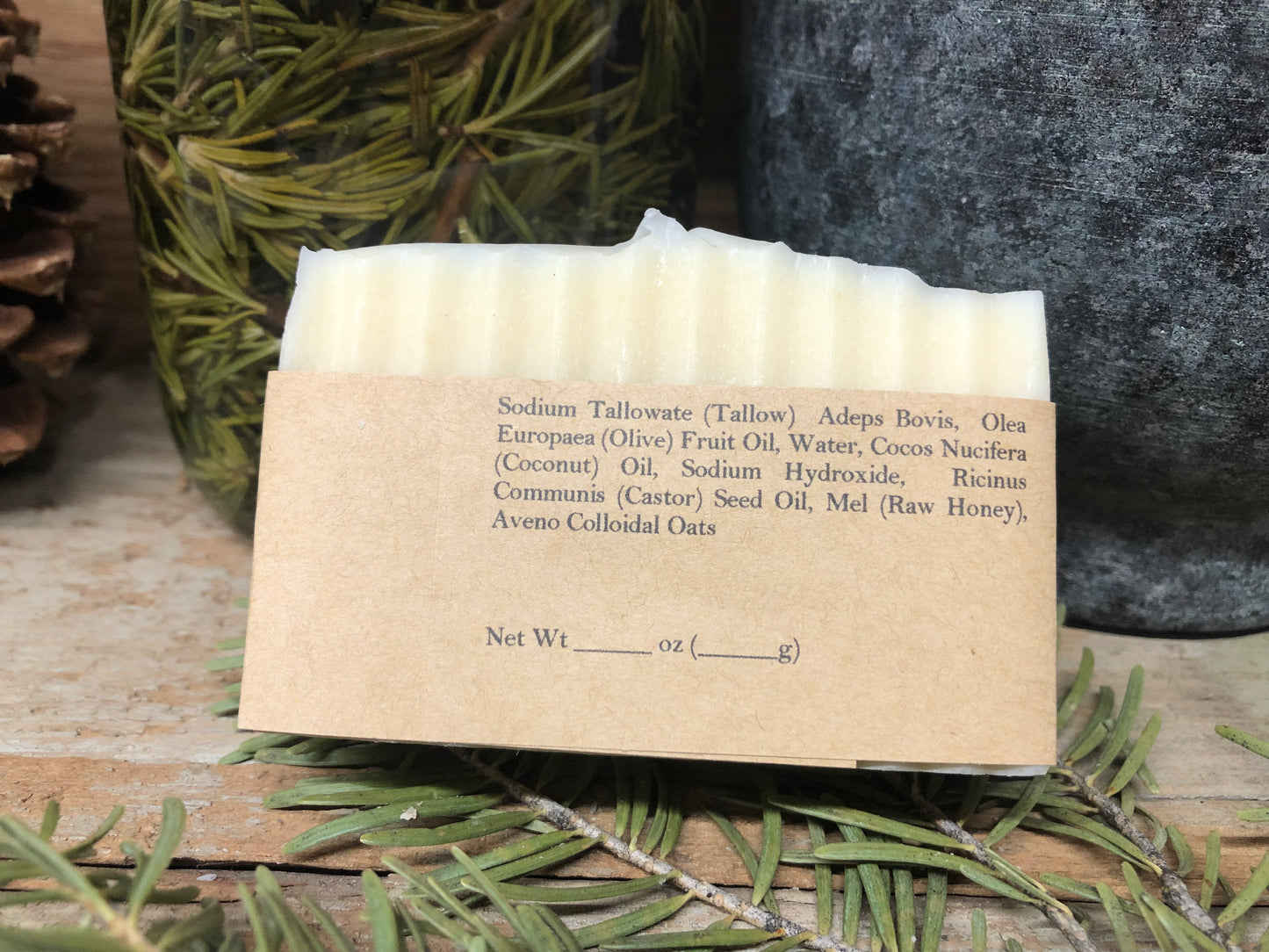 Honey and Oats Bar Soap