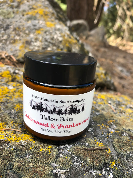 Tallow Balm Cedarwood and Frankincense