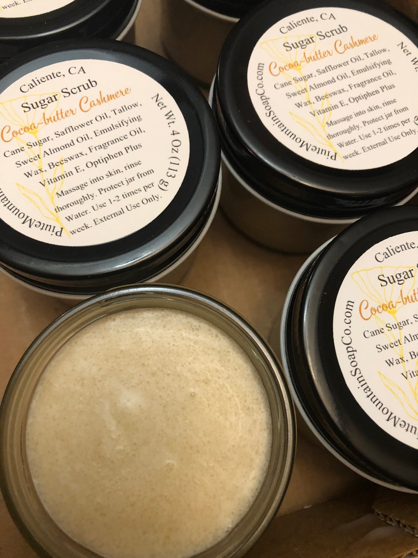 Cocoa Butter Cashmere Sugar Scrub