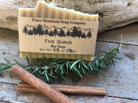 Five Gurus Bar Soap