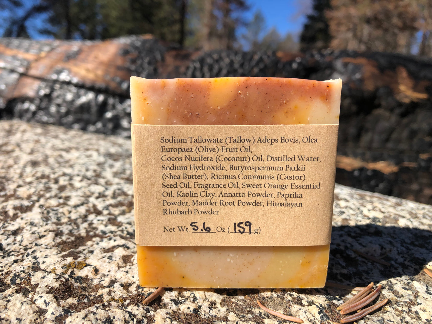 Sweet Orange & Chili Pepper Bar Soap