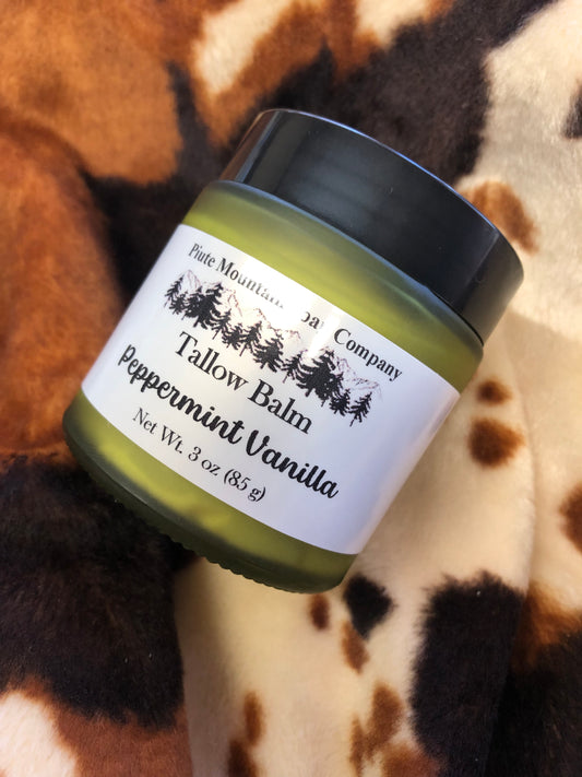Tallow Balm Peppermint Vanilla